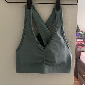 Alphalete Amplify Sports Bra ~ Sage ~ Size XS